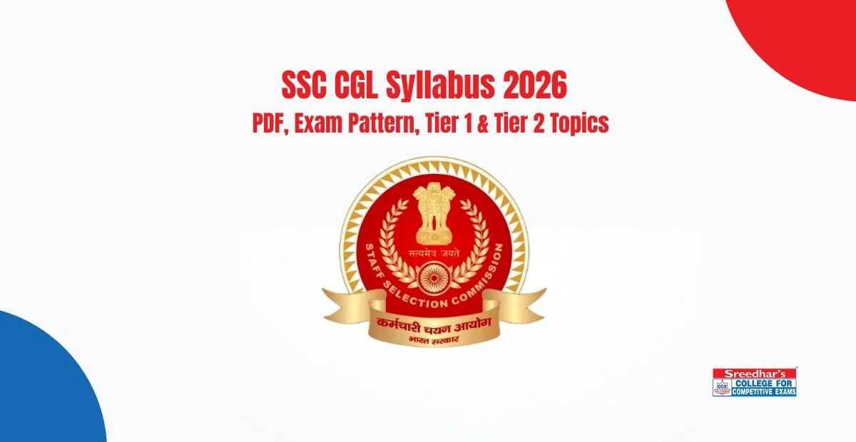 SSC CGL Syllabus 2026