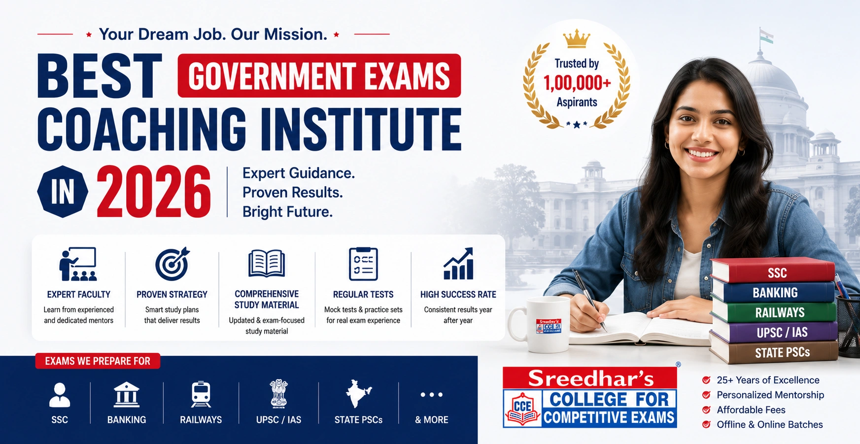 Best Government Exams Coaching Institute in Andhra Pradesh & Telangana (2026 Complete Guide)