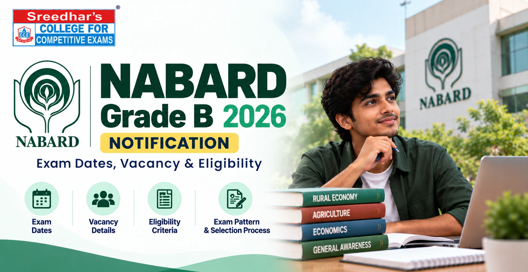 NABARD Grade B 2026 Notification: Exam Dates, Vacancy & Eligibility