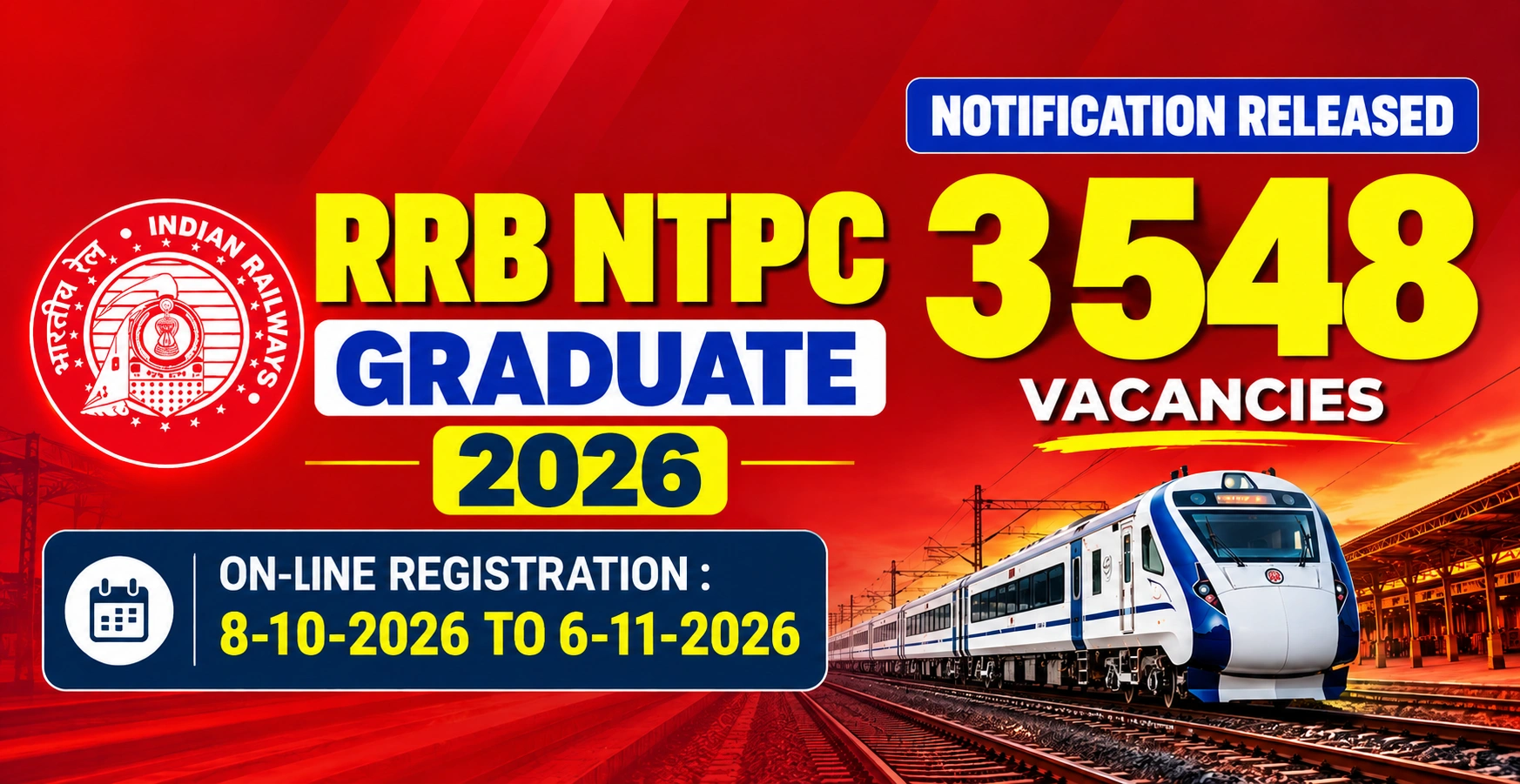 RRB NTPC Graduate 2026 Notification