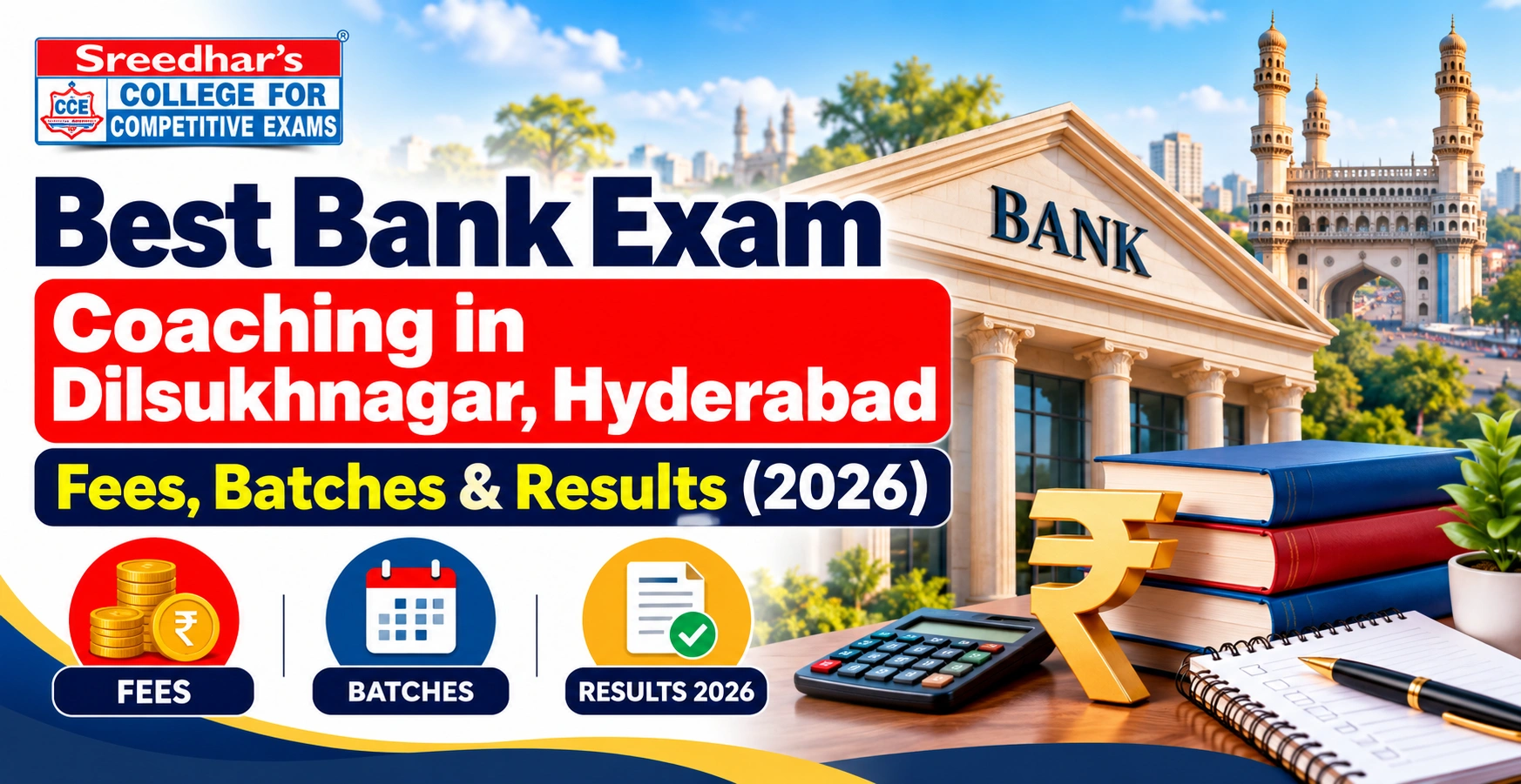 Best Bank Exam Coaching in Dilsukhnagar, Hyderabad: Fees, Batches & Results (2026)