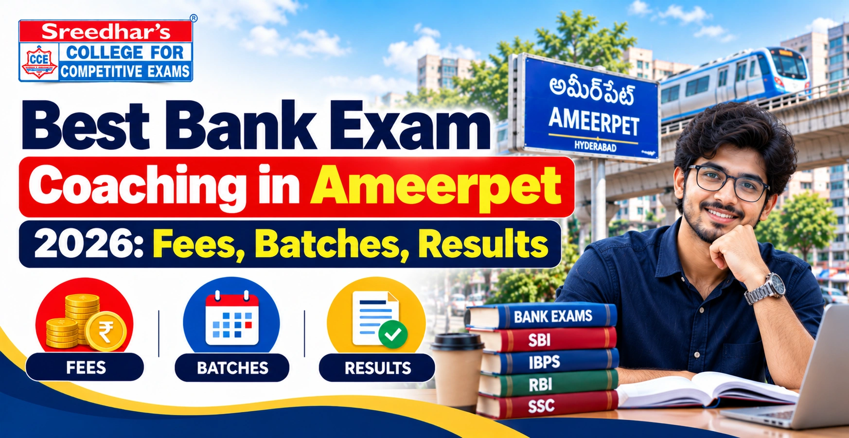 Best Bank Exam Coaching in Ameerpet 2026: Fees, Batches, Results