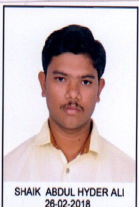SHAIK ABDUL HYDER ALI