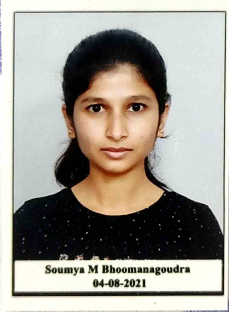 SOUMYA M BHOOMANAGOUDRA